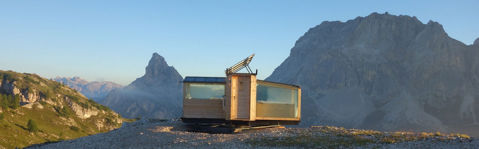 Starlight Room Dolomites, dormire sotto le stelle - Credits Rifugio Col Gallina