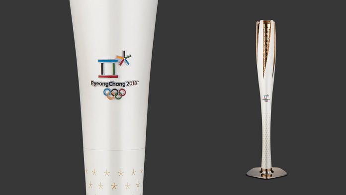 La torcia olimpica dei Giochi di PyeongChang 2018