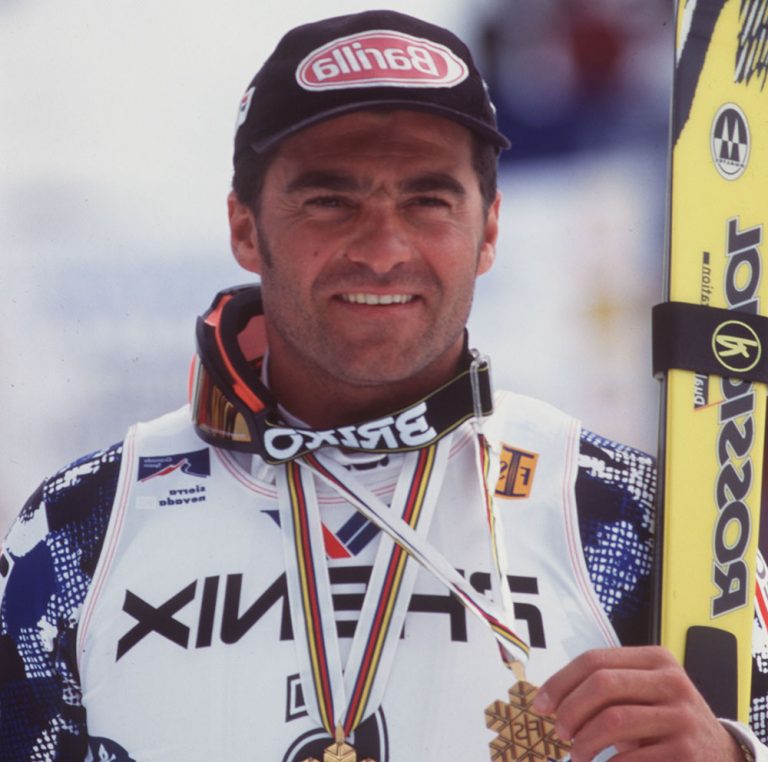 Alberto Tomba testimonial dello slalom 3Tre di Madonna Campiglio
