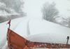 Il video della nevicata in corso al Monte Nerone