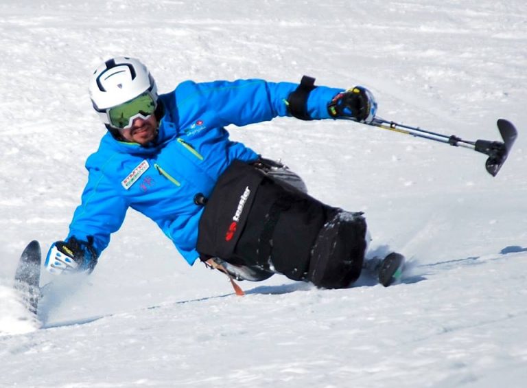 Mauro Bernardi, il primo maestro di sci disabile