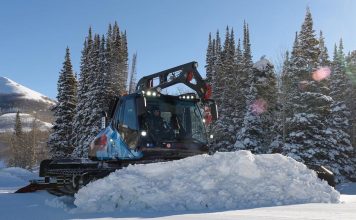 battitura piste sci