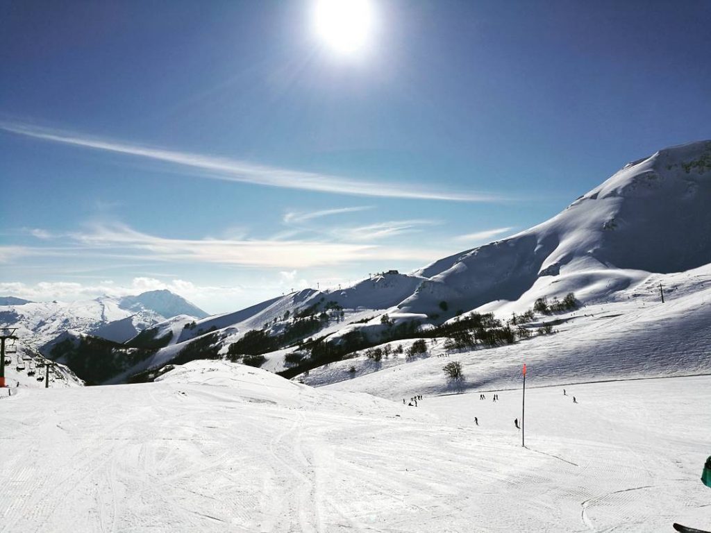 ovindoli monte magnola piste sci