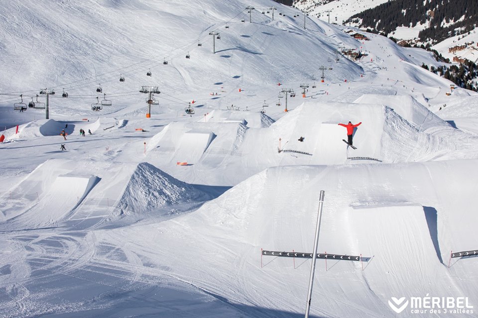 snowboard meribel