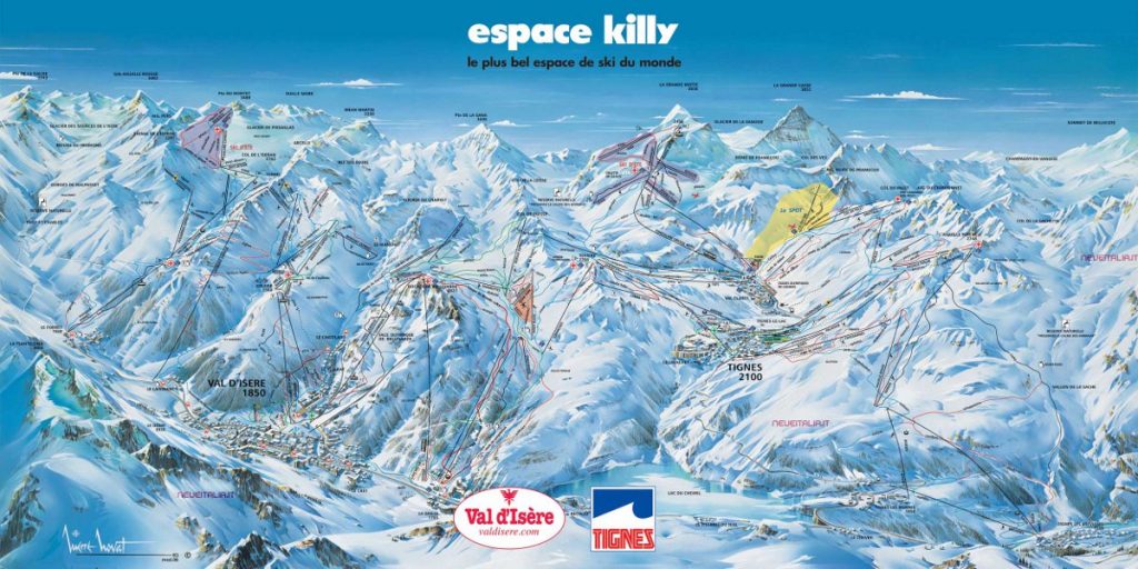 espace killy skimap impianti piste tignes val d isere