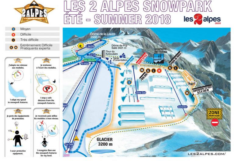 Dove sciare in estate: sci estivo a Les 2 Alpes