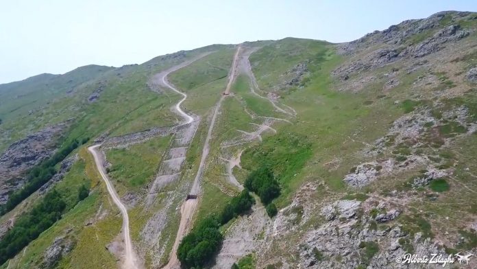 cantiere seggiovia bruncu spina fonni sardegna