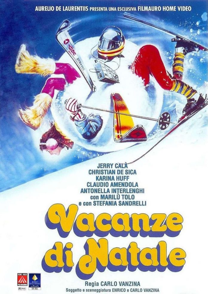 copertina vhs film vacanze di natale 1983