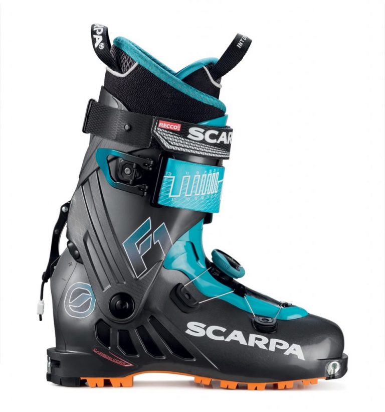 Gli scarponi da sci antivalanga con tecnologia sviluppata da Recco insieme al brand Scarpa