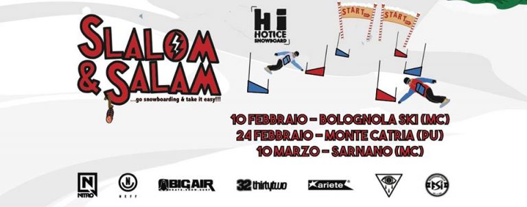 Slalom Salam 2019, slalom parallelo di snowboard strampalato