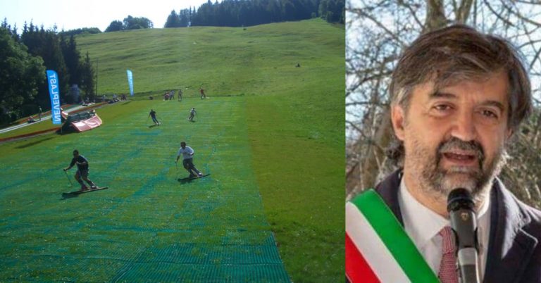 A Sassotetto arriva la pista da sci artificiale, l’intervista al sindaco di Sarnano Franco Ceregioli