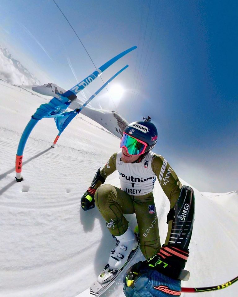 Ted Ligety non resiste al richiamo delle sci estivo allo Stelvio ed inizia il test dei nuovi materiali Head