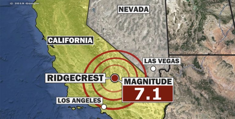 California, paura a Ridgecrest per il terremoto vicino alle piste da sci di Mammoth Lakes