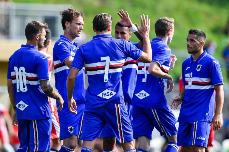 La Sampdoria in ritiro a Ponte di Legno fino al 25 luglio