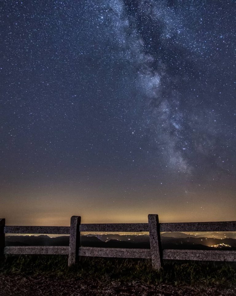 Monte Nerone, le foto della Via Lattea scattate da Luca Ghirelli