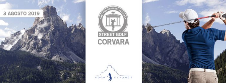 Corvara, la Gran Risa in Alta Badia diventa un campo da golf in occasione del Food & Finance 2019