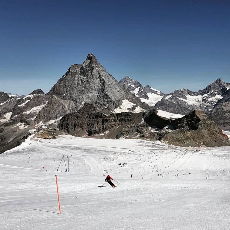 Cervinia, si avvicina la chiusura dello sci estivo 2019