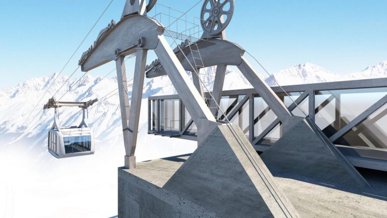 Kaunertal, sul ghiacciaio in arrivo la funifor Falginjoch