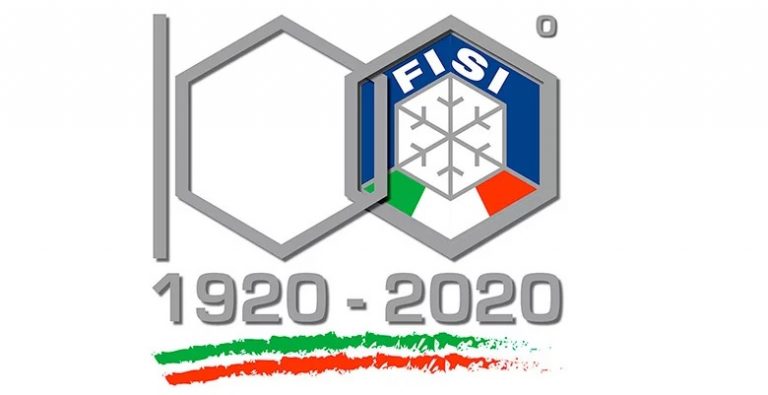 Logo per il centenario FISI comunicato a Skipass Modena 2019