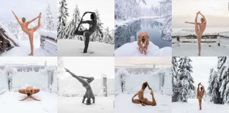yoga sulla neve migliori esercizi