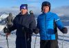 Arnold Schwarzenegger e Clint Eastwood insieme sulle piste da sci