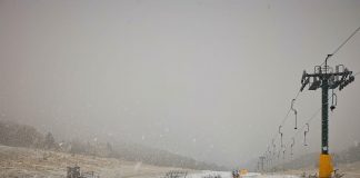 Bolognola, prima nevicata del 2020