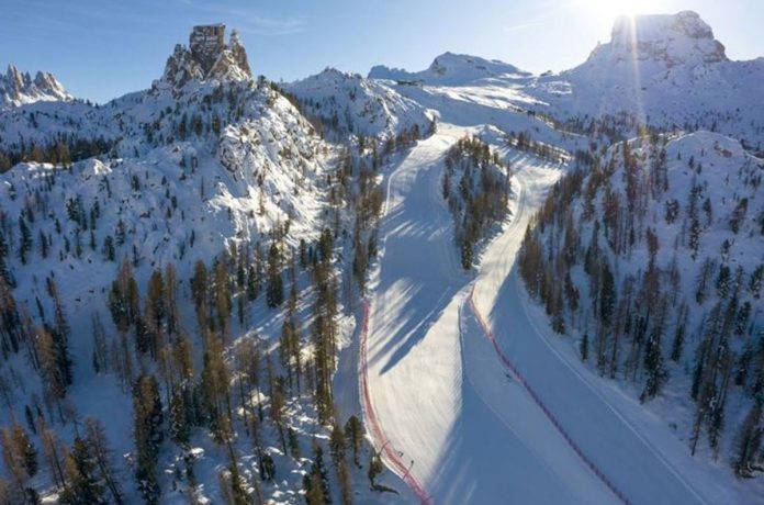 Cortina, nuova pista Lino Lacedelli il video dell'inaugurazione