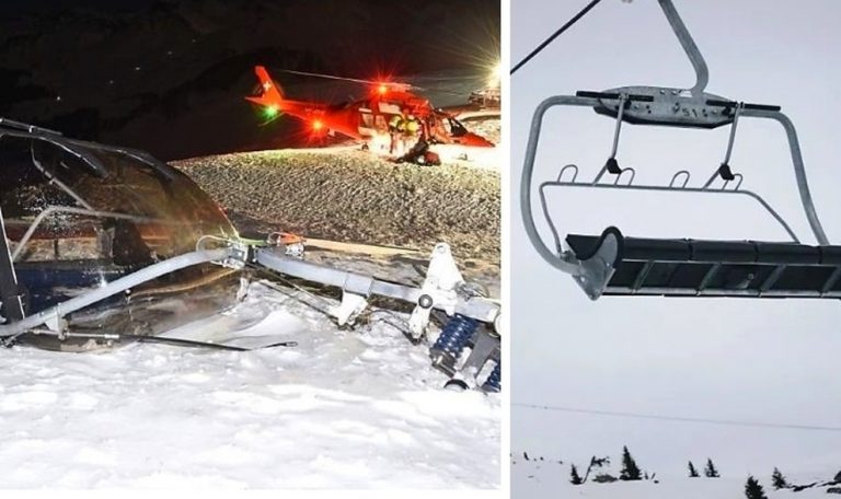 Stoos, la seggiola della seggiovia precipita in Svizzera tre feriti gravi e un morto
