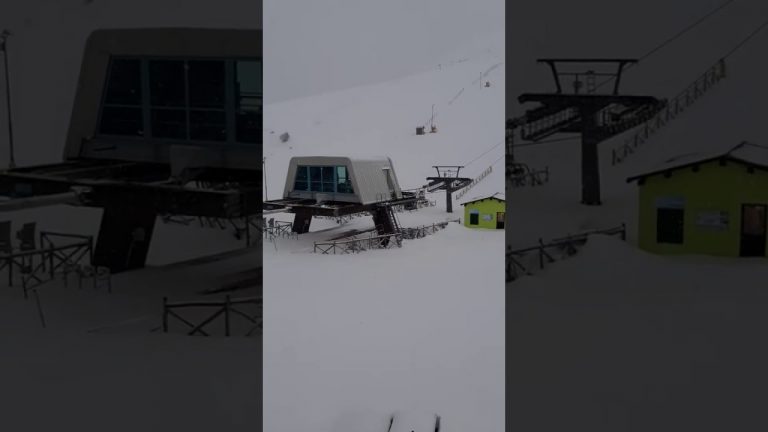 A Sarnano nevica di brutto, VIDEO