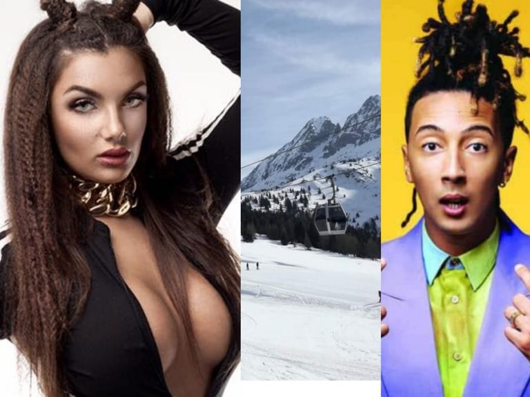 Elettra Lamborghini e Ghali in concerto a Pontedilegno Tonale