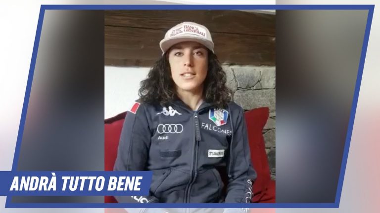 Il video con il messaggio “Andrà tutto bene” degli atleti Fisi