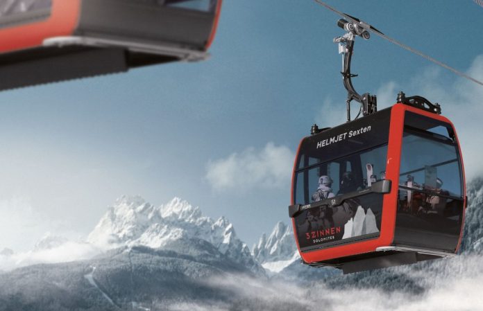 3 Cime Dolomiti, la cabinovia Helmjet Sexten in sostituzione della funivia Sesto Monte Elmo