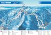 Cartina impianti Sella Nevea Bovec - Mappa piste di sci Sella Nevea Bovec