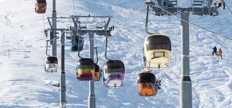 A Meribel vendute a tempo da record le 45 cabine dell’impianto Plattières, il ricavato in beneficenza