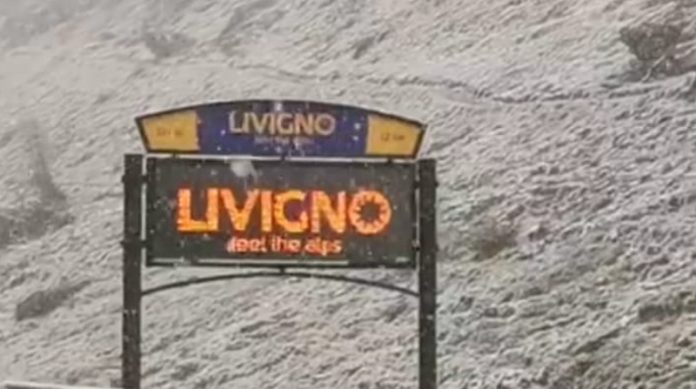 Livigno, neve a giugno stupisce tutti guarda il video