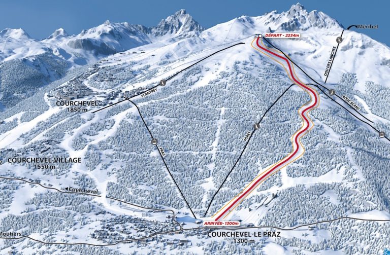 Courchevel, Eclipse è la nuova pista per i Mondiali 2023