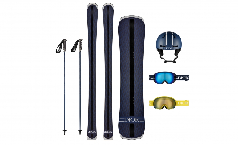 Dior lancia la Ski collection: abbigliamento, sci, snowboard e accessori