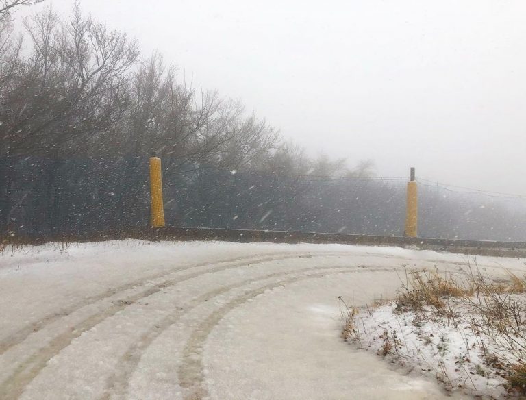 Bolognola ski, prima neve sulle piste da sci