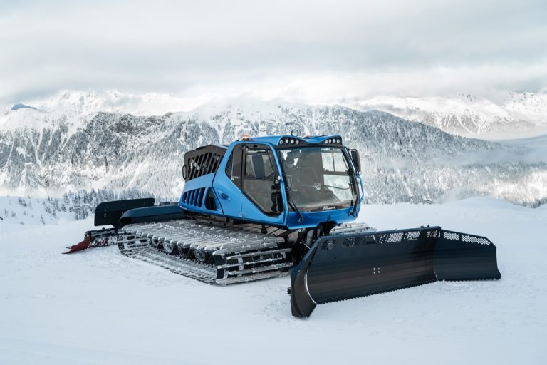 Prinoth è il primo battipista a idrogeno utilizzato sulle piste da sci dell’Alta Badia