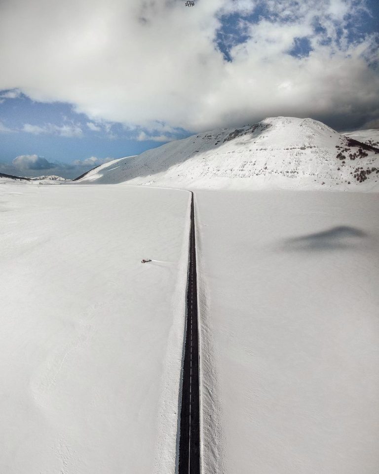 Campo Felice, la foto scattata da Stefano Sponta