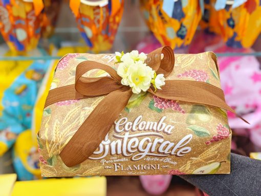 Flamigni, colomba integrale con pera candita e uvetta di Corinto