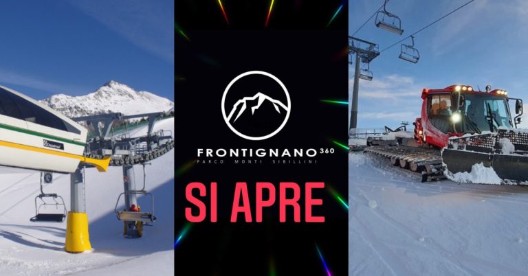 Frontignano da sabato 26 febbraio piste e impianti aperti