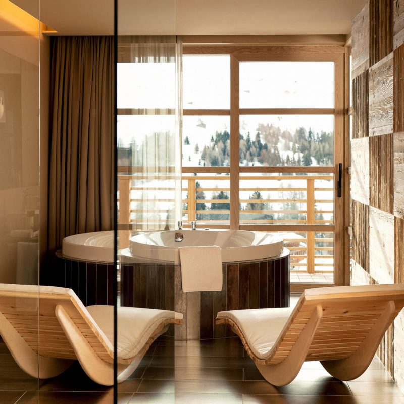 Hotel Alpina dolomites Alpe di Susi - spa privata