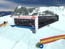 Ski center Latemar, il rendering della nuova seggiovia 6 posti Campanil di Pampeago/Predazzo
