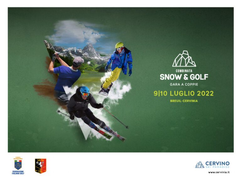 Sci estivo a Cervinia dal 25 giugno mentre la gara combinata di golf e sci il 9 e 10 luglio