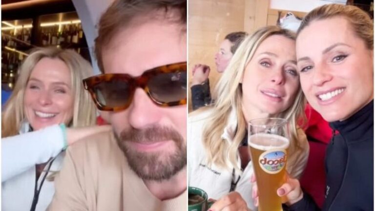 Michelle Hunziker a San Cassiano con Serena Autieri e ritorno di fiamma con Tomaso Trussardi