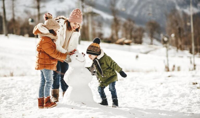 Dove portare i bambini a giocare con la neve nelle Marche?