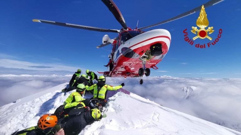 Vigili del Fuoco salvano escursionista perso sui Monti Sibillini