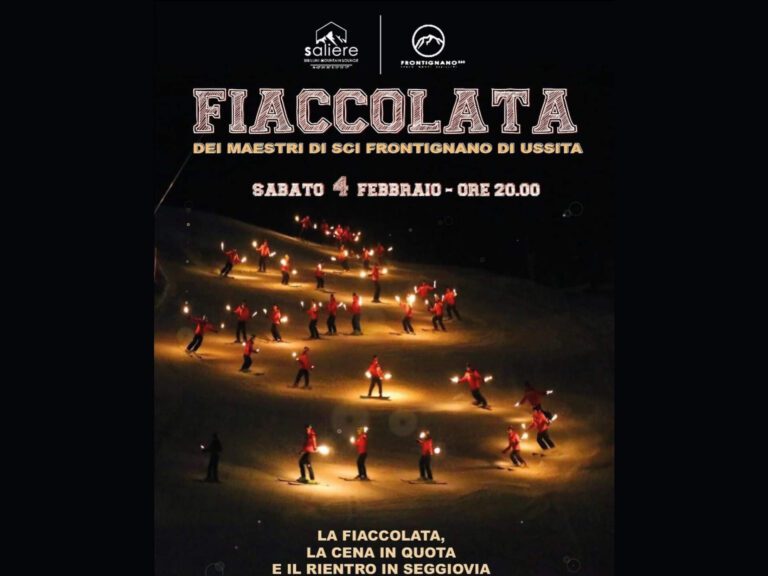 Frontignano, sabato 4 febbraio fiaccolata dei maestri di sci