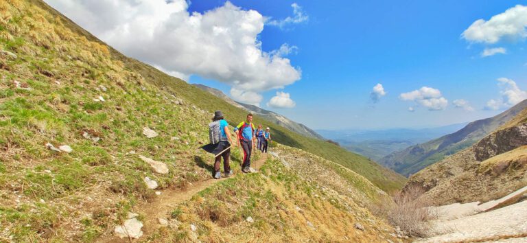Escursioni trekking con guida sui Monti Sibillini – marzo 2023
